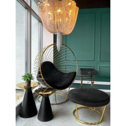 Fotel glamour GABBIA Stand