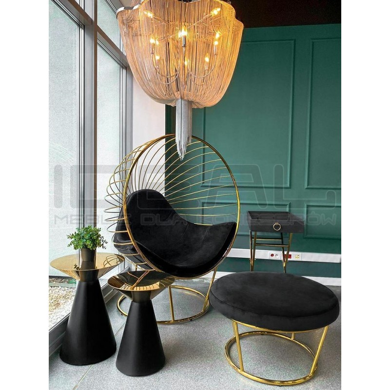 Fotel glamour GABBIA Stand