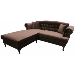 Narożnik Chesterfield Dorset Ludwik 235x200cm Narożnik Chesterfield Dorset Ludwik 235x200cm