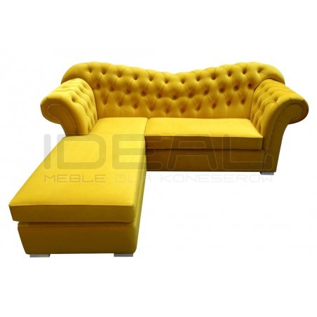 Narożnik Chesterfield Morland 235x200 | styl angielski
