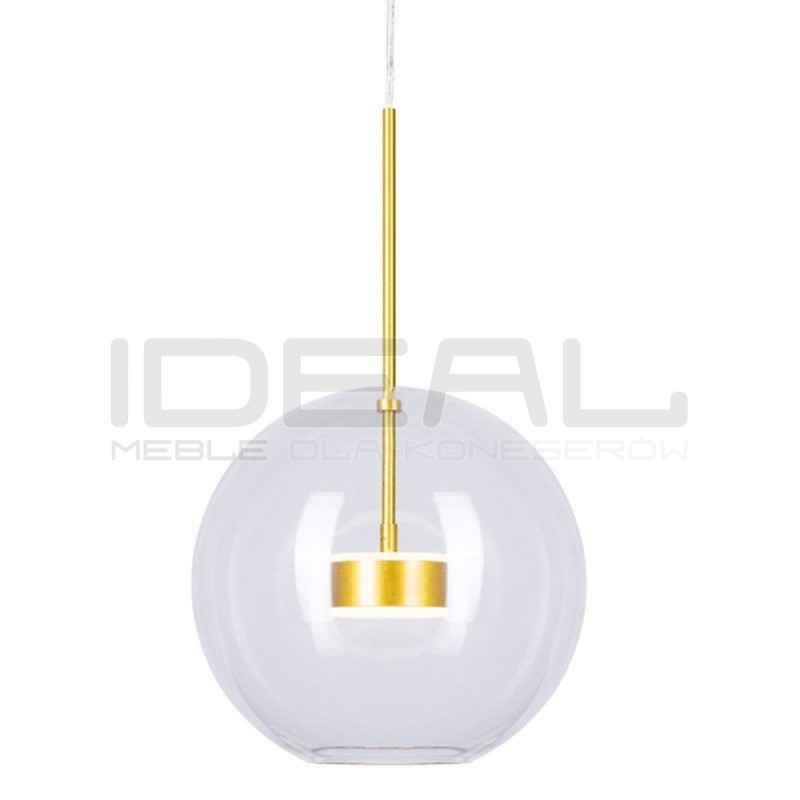 Lampa Wisząca glamour Capri Bubbles złota, chrom