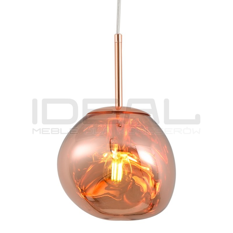 Lampa Wisząca Fusion Glam 18 miedziana