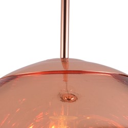 Lampa Wisząca Fusion Glam 18 miedziana