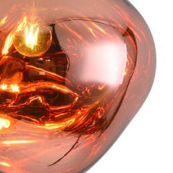 Lampa Wisząca Fusion Glam 38 miedziana