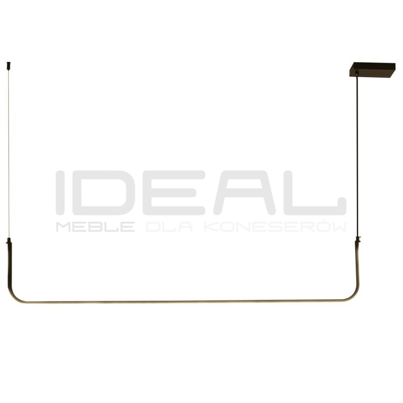 LAMPA WISZĄCA czarna MINIMA-1 LED 120