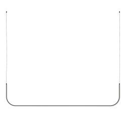 LAMPA WISZĄCA czarna MINIMA-1 LED 120