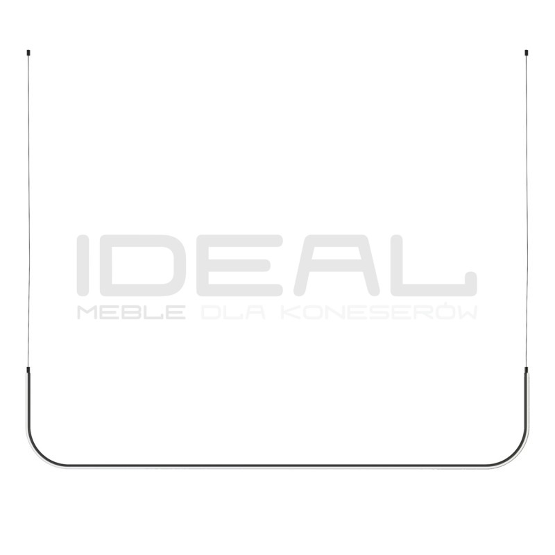 LAMPA WISZĄCA czarna MINIMA-1 LED 120