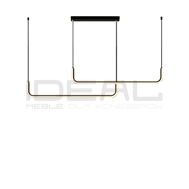 LAMPA WISZĄCA czarna MINIMA-1 LED 120