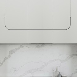 LAMPA WISZĄCA czarna MINIMA-1 LED 120