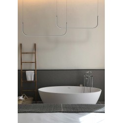 LAMPA WISZĄCA czarna MINIMA-1 LED 120