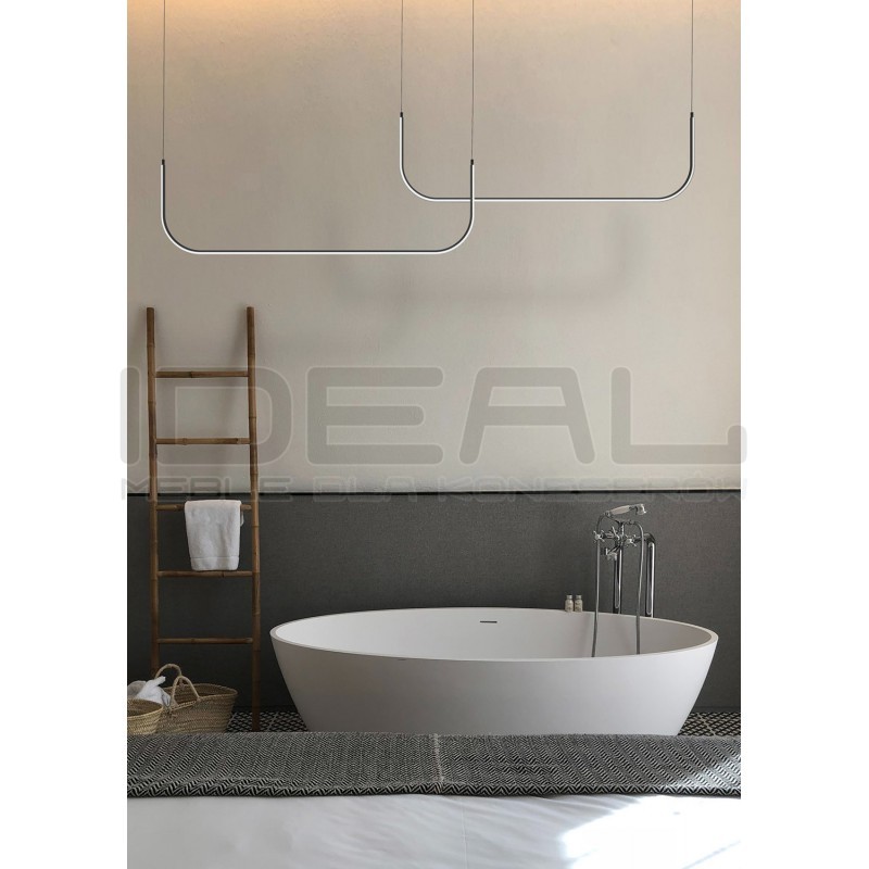 LAMPA WISZĄCA czarna MINIMA-1 LED 120