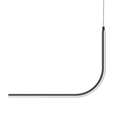 LAMPA WISZĄCA czarna MINIMA-2 LED 80