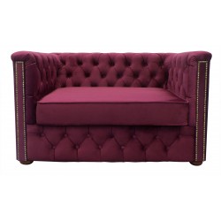 Sofa Rozkładana Mała Chesterfield Celebrity z funkcją spania codziennie 2 os.