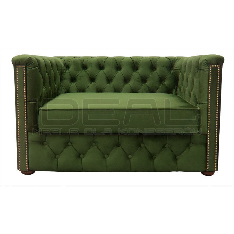 Sofa Rozkładana Mała Chesterfield Celebrity z funkcją spania codziennie 2 os.