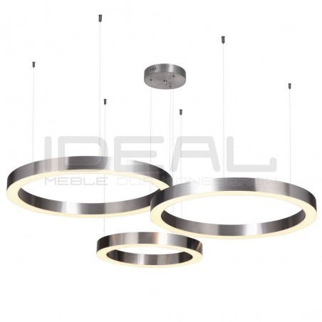 Lampa wisząca glamour Ring Circle 40+60+60 LED NA 1 PODSUFITCE