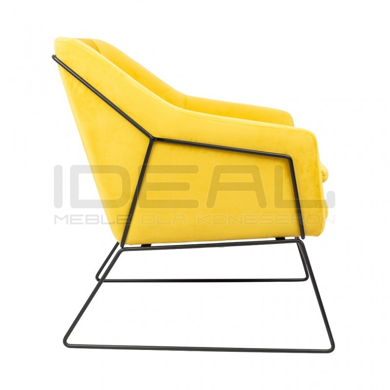 Fotel Emma Velvet (tkanina welur)