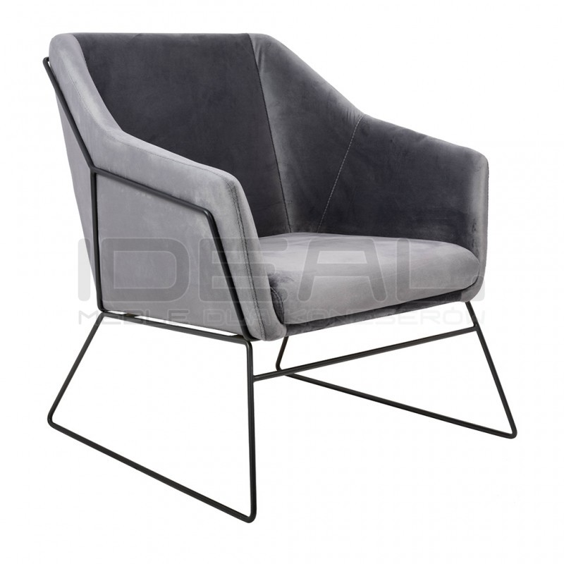 Fotel Emma Velvet (tkanina welur)