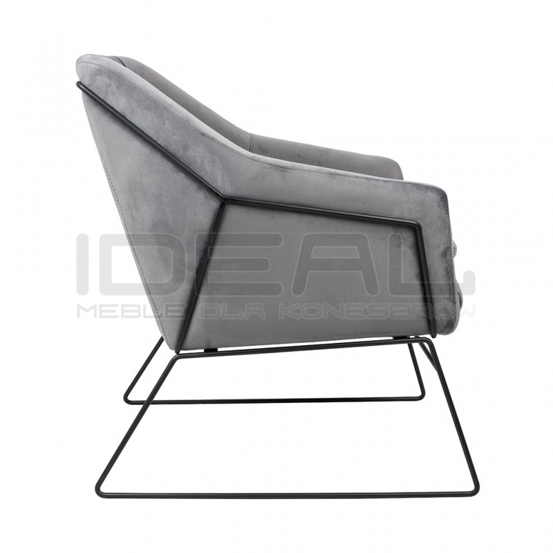 Fotel Emma Velvet (tkanina welur)