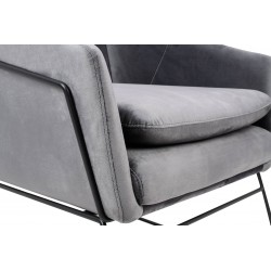 Fotel Emma Velvet (tkanina welur)