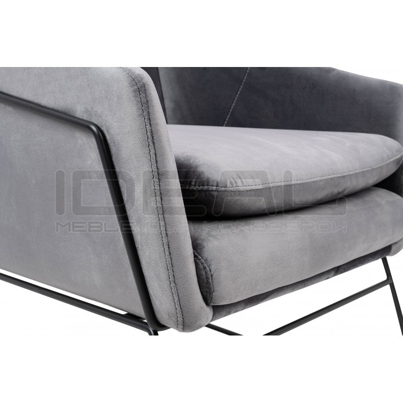 Fotel Emma Velvet (tkanina welur)