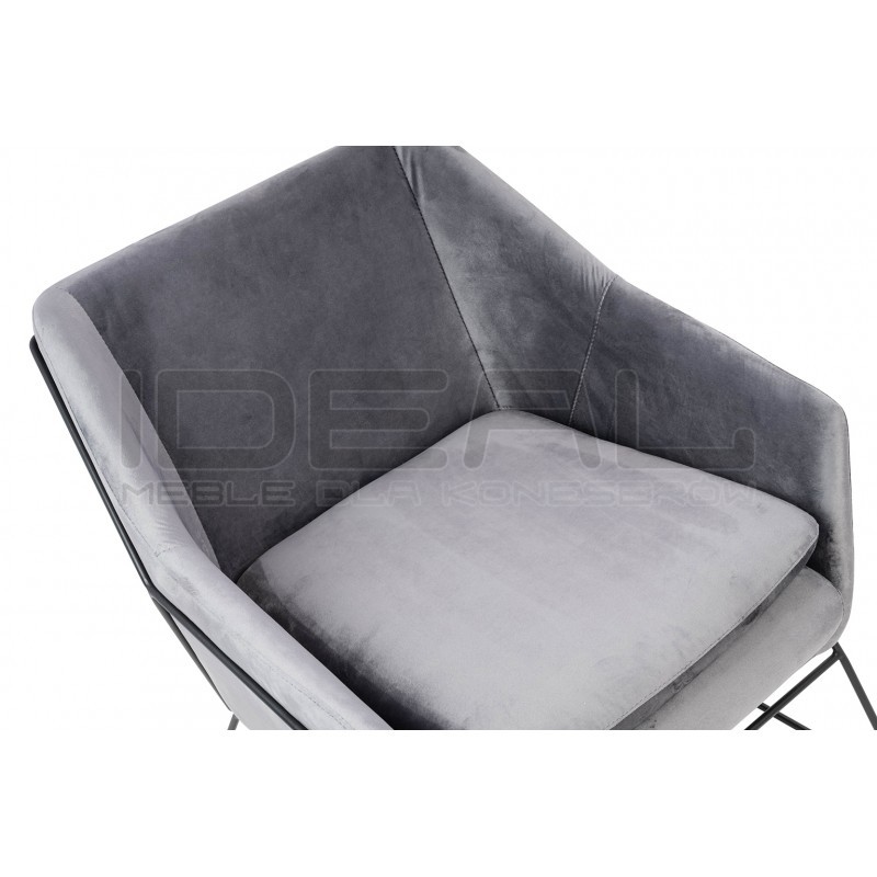 Fotel Emma Velvet (tkanina welur)