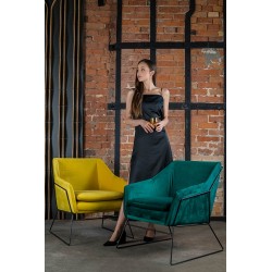 Fotel Emma Velvet (tkanina welur)