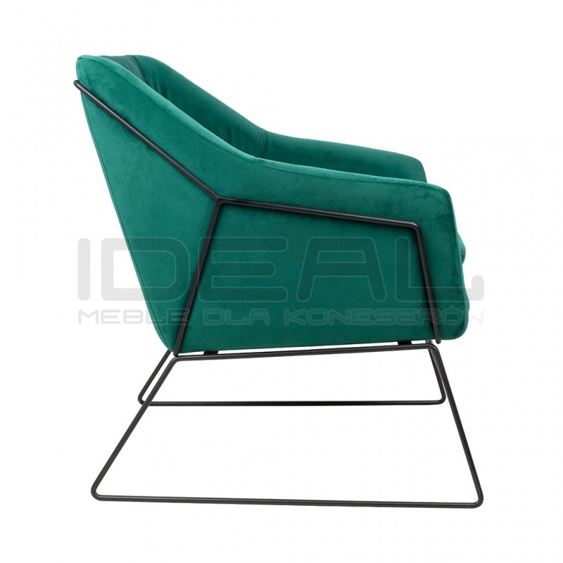 Fotel Emma Velvet (tkanina welur)