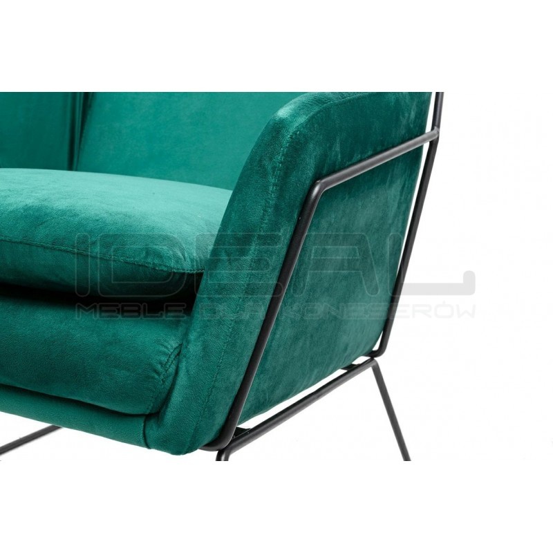 Fotel Emma Velvet (tkanina welur)