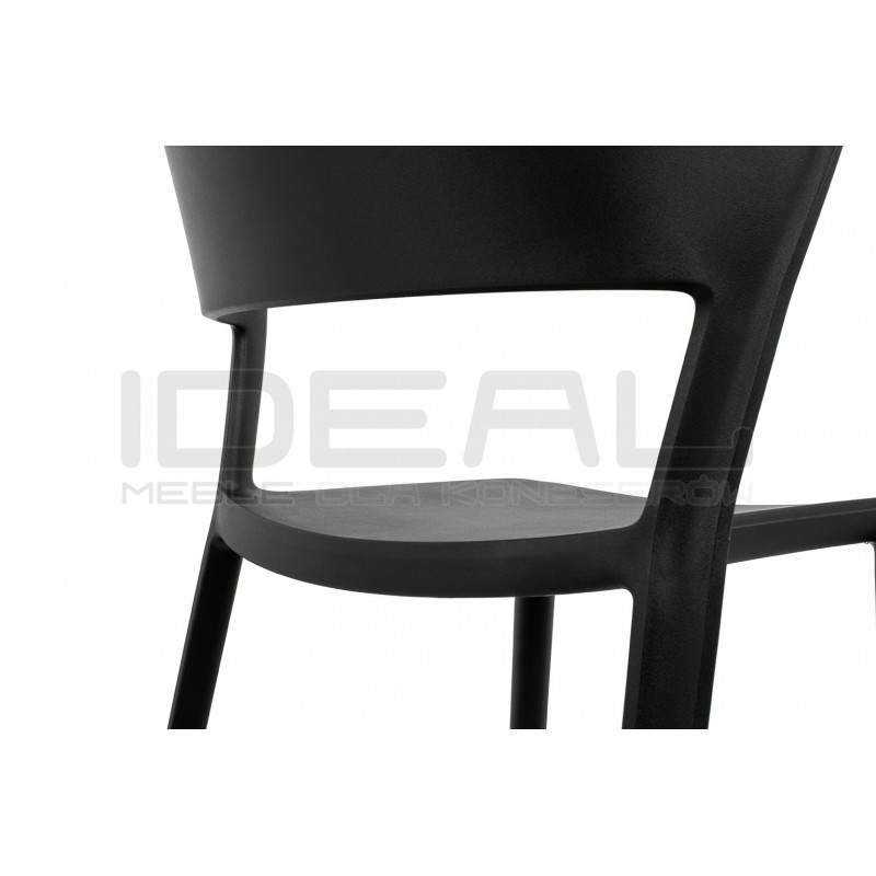 Krzesło czarne JASPER