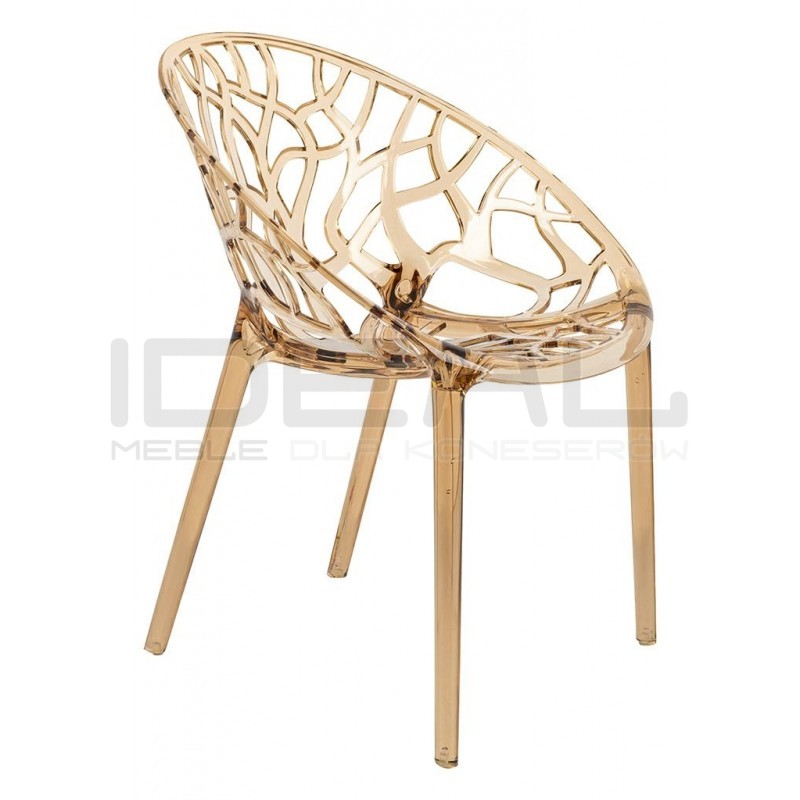 Krzesło transparentne KORAL