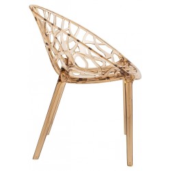 Krzesło transparentne KORAL