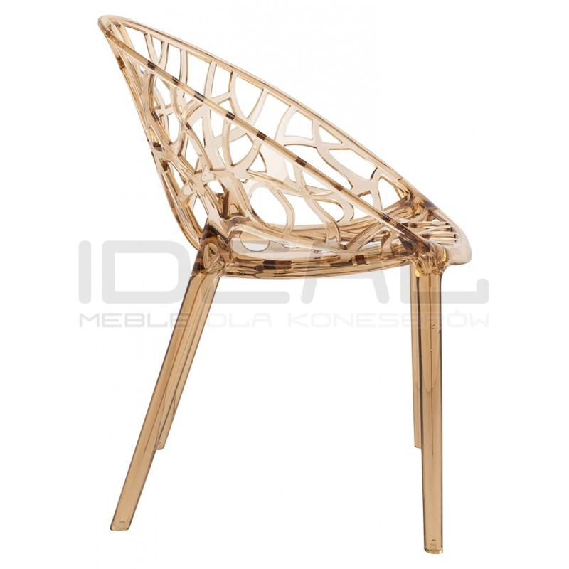 Krzesło transparentne KORAL