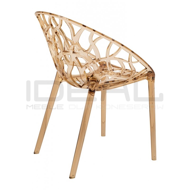 Krzesło transparentne KORAL