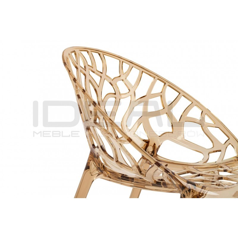 Krzesło transparentne KORAL