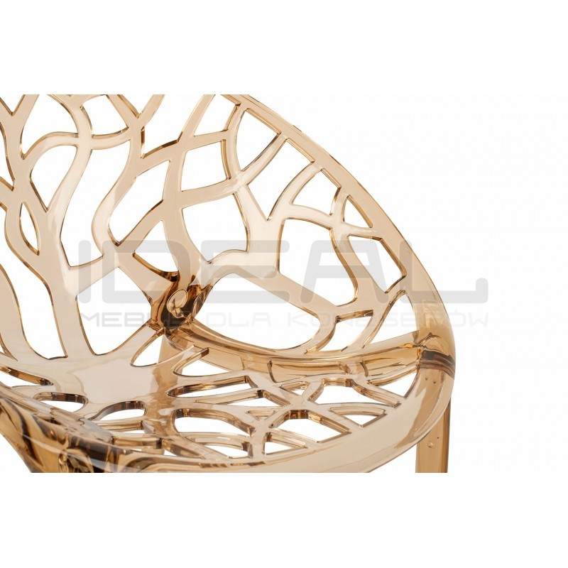 Krzesło transparentne KORAL