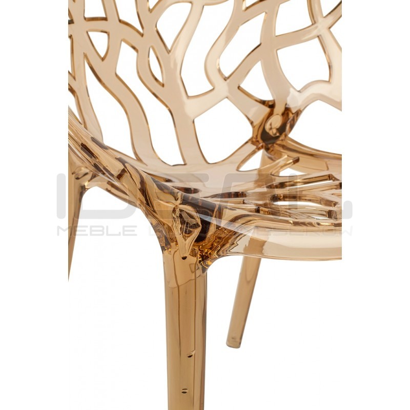 Krzesło transparentne KORAL