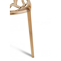 Krzesło transparentne KORAL