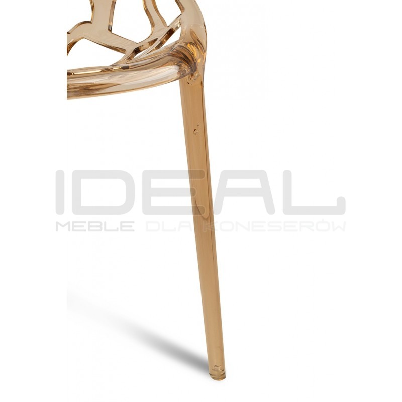 Krzesło transparentne KORAL