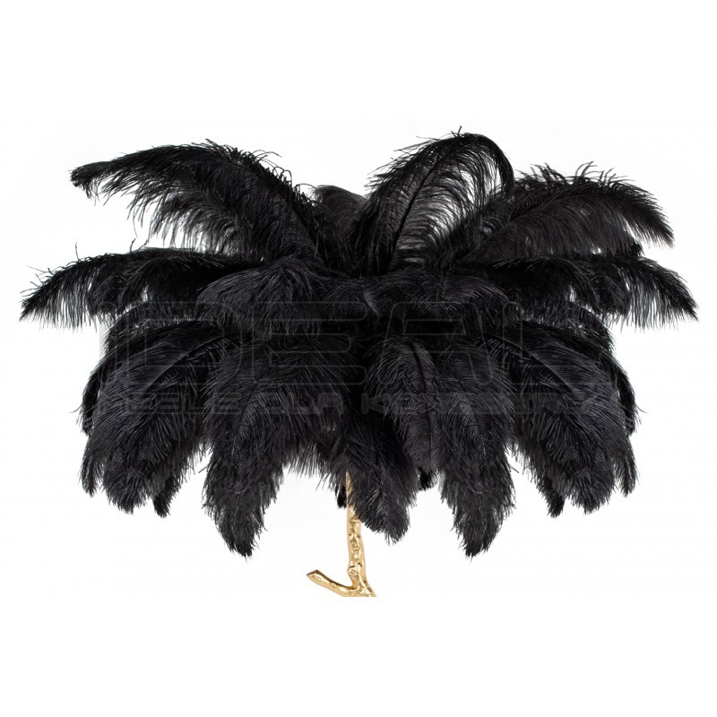 Lampa podłogowa glamour TIFFANY z piór