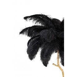 Lampa podłogowa glamour TIFFANY z piór