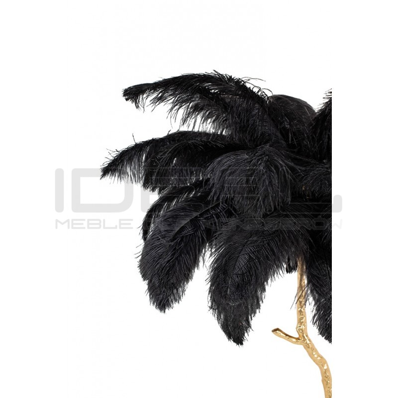 Lampa podłogowa glamour TIFFANY z piór