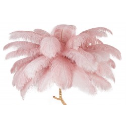 Lampa podłogowa glamour TIFFANY z piór