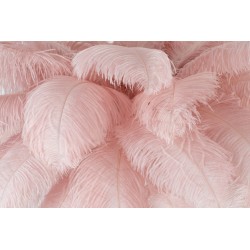 Lampa podłogowa glamour TIFFANY z piór