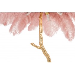 Lampa podłogowa glamour TIFFANY z piór