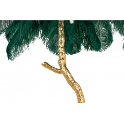 Lampa podłogowa glamour TIFFANY z piór