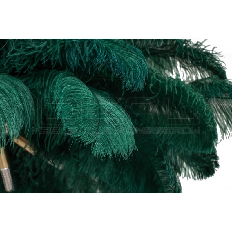 Lampa podłogowa glamour TIFFANY z piór