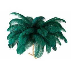 Lampa podłogowa glamour TIFFANY z piór