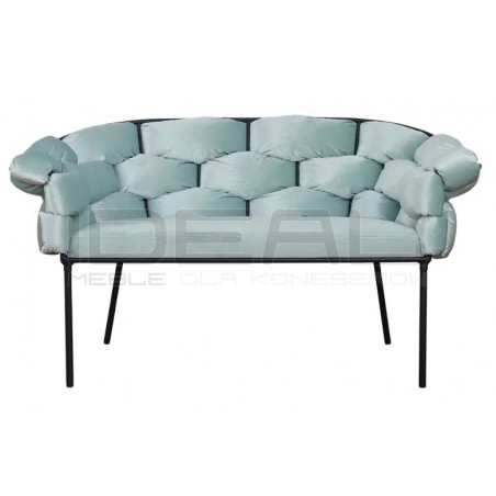 Ławeczka Glamour Cherry - czarna