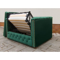 Sofa Rozkładana Mała Chesterfield Celebrity z funkcją spania codziennie 2 os.