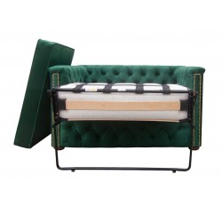 Sofa Rozkładana Mała Chesterfield Celebrity z funkcją spania codziennie 2 os.